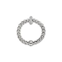 Anello Fope Donna Prima in Oro bianco Diamante 0.18 Ct 74508AX_BB_B_XBX_00M - 74508AX_BB_B_XBX_00M